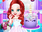 Baby Ariel's Unicorn Birthday Party