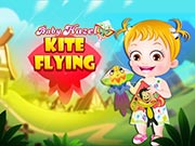 Baby Hazel Kite Flying