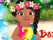 Baby Moana gets Tidy