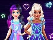 BFF Neon Fashion Dress Up