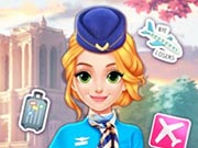 Blonde Princess Cabin Crew Makeover