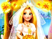 Blonde Princess Wedding Fashion