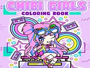 Chibi Girls Coloring Book: Japanese Anime Coloring