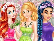 Colors of Spring Princess Gowns