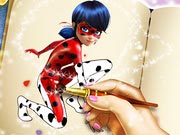 Dotted Girl Coloring Book