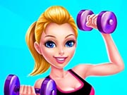 Fitness Girls Dress Up Game