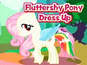 Fluttershy Pony Dress Up