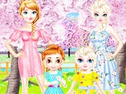 Frozen Family Flower Picnic