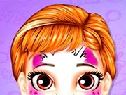 Little Princess Anna Face Painting
