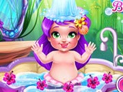 Mermaid Baby Bath