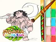 Moana Coloring Book