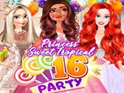 Moana Sweet Tropical Sixteen Party