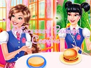 Princesses Burger Cooking