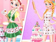 Princesses Cooking Challenge Cake