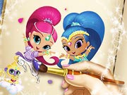 Shimmer and Shine Coloring Book