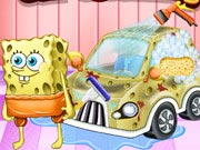 Spongebob Car Cleaning