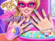 Superhero Doll Manicure